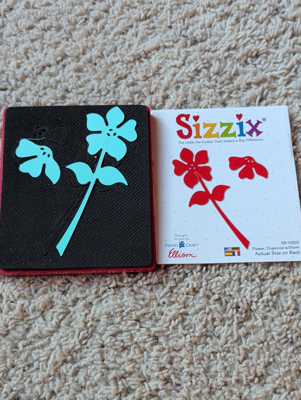 Sizzix Die Cutter Flower, Dogwood With Stem Large